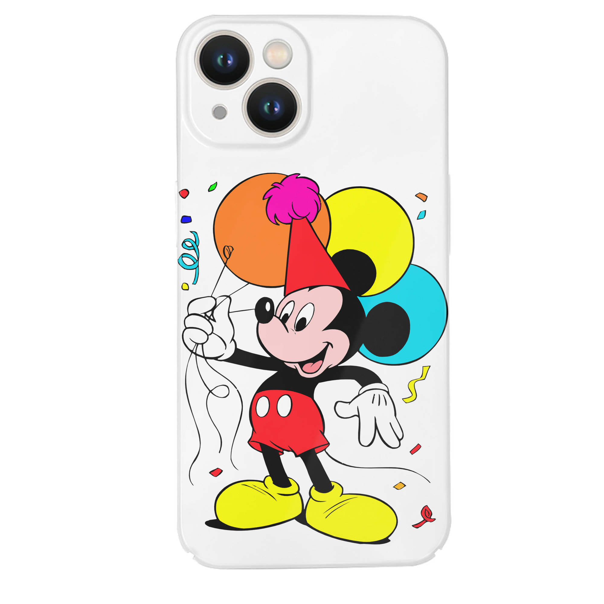 （画像用） ミッキーマウス Mickey Mouse 【iPhone 14シリーズ対応】ハードケース